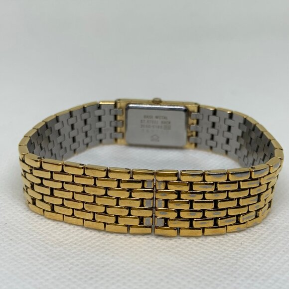 vintage Lassale Seiko quartz women’s watch gold tone 15mm 2E50-5189 running - Picture 5 of 8